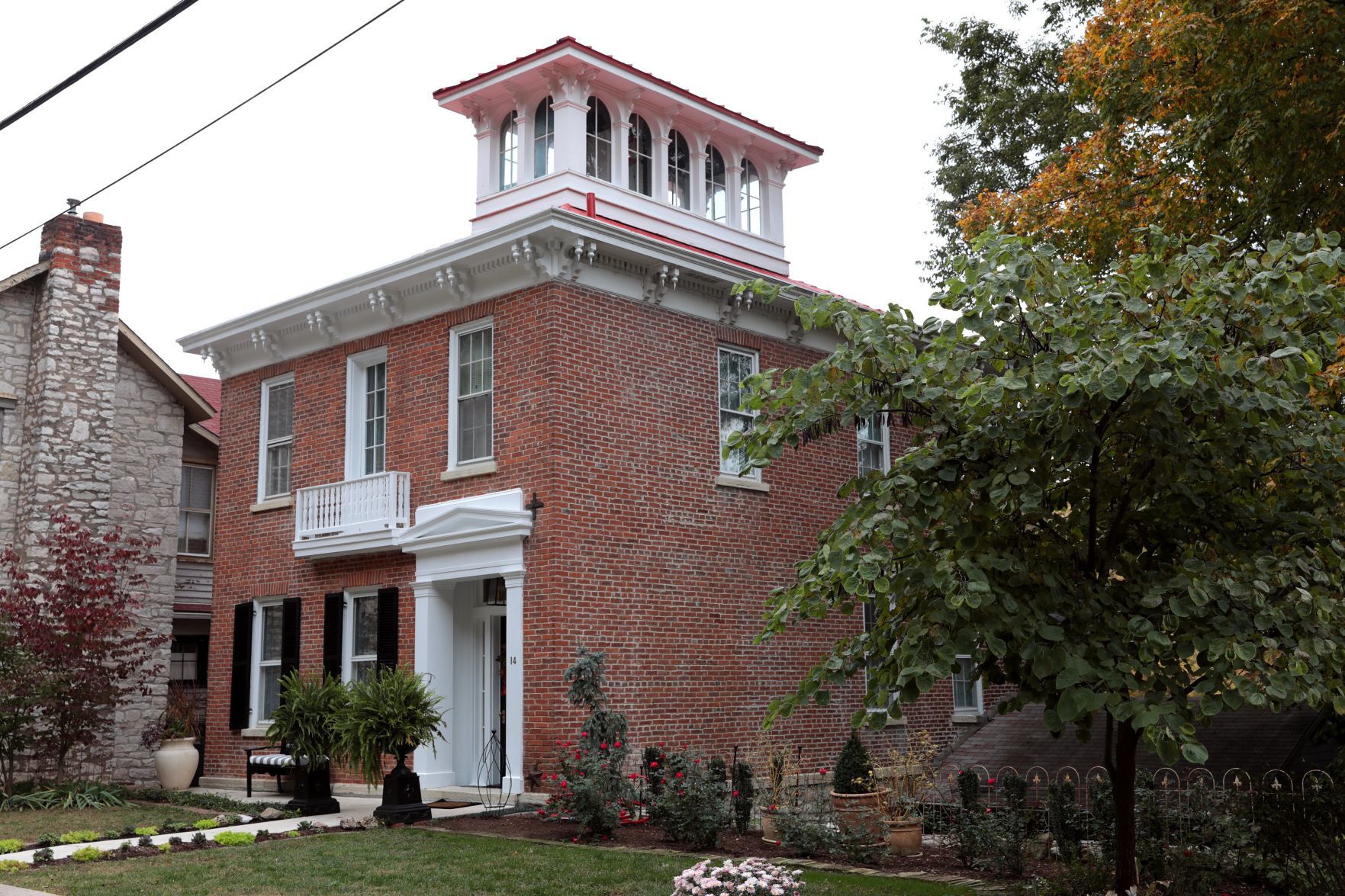 At Home: A historic home in Elsah, Ill.